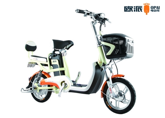 الدراجات الكهربائية الذكية سيدة مقاعد مزدوجة مع دواسة 6 أنابيب وحدة تحكم