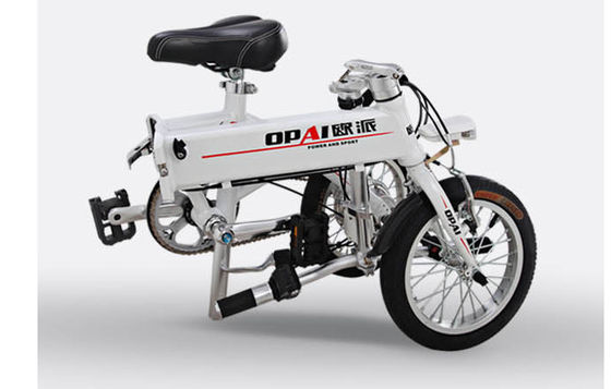 أن أبقى 12INCH عجلة كهربائية قابلة للطي BicycleCan في التمهيد سيارة 250W 36v8ah سرعة 25KM / ساعة