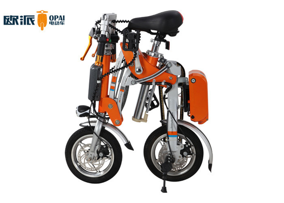 المدى الطويل 200W كهربائية قابلة للطي دراجة مع بطارية ليثيوم 36V 10AH